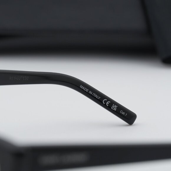 Saint Laurent SL 276 MICA 038 Sunglasses - Shiny Black/Yellow main image 9